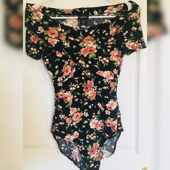 off the shoulder onesie